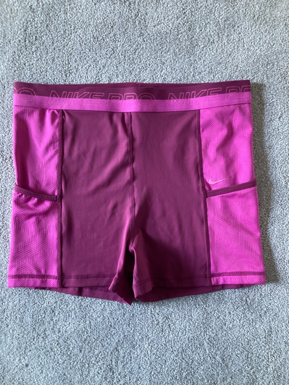 Nike Pro Compression Shorts with Side Pockets